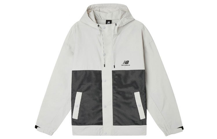 Мужская куртка New Balance Logo (серая)