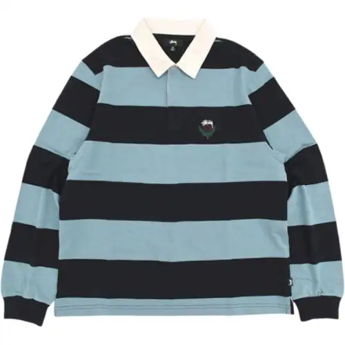 Stussy Polo Shirts Men's Polo Collar Moderate Straight Fit
