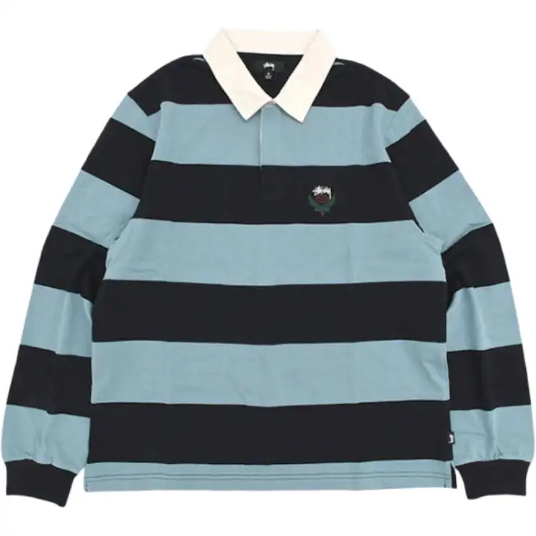 Stussy Polo Shirts Men's Polo Collar Moderate Straight Fit