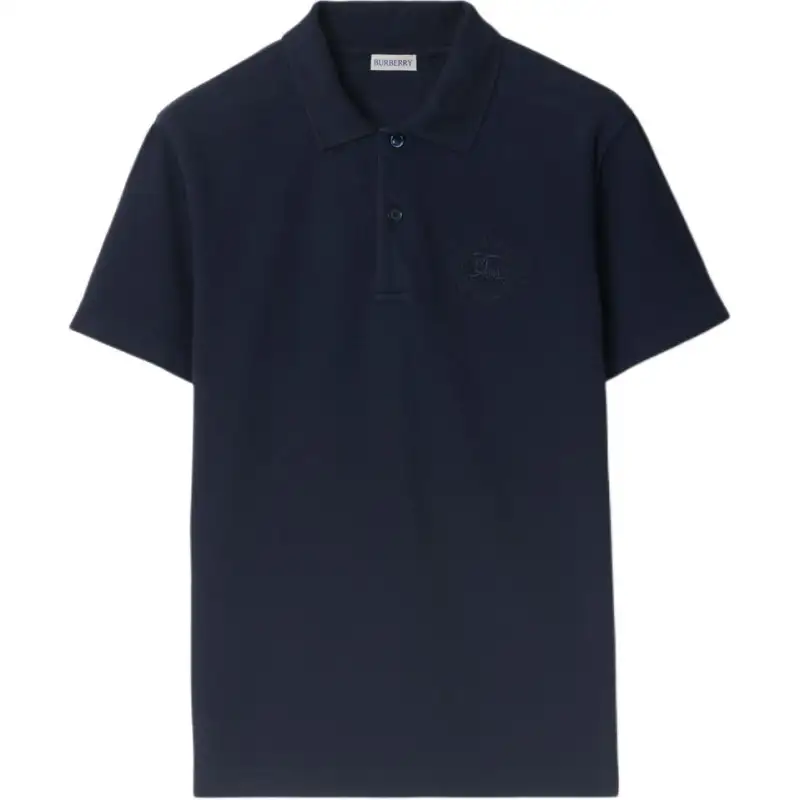 Burberry EDK-embroidered cotton polo shirt