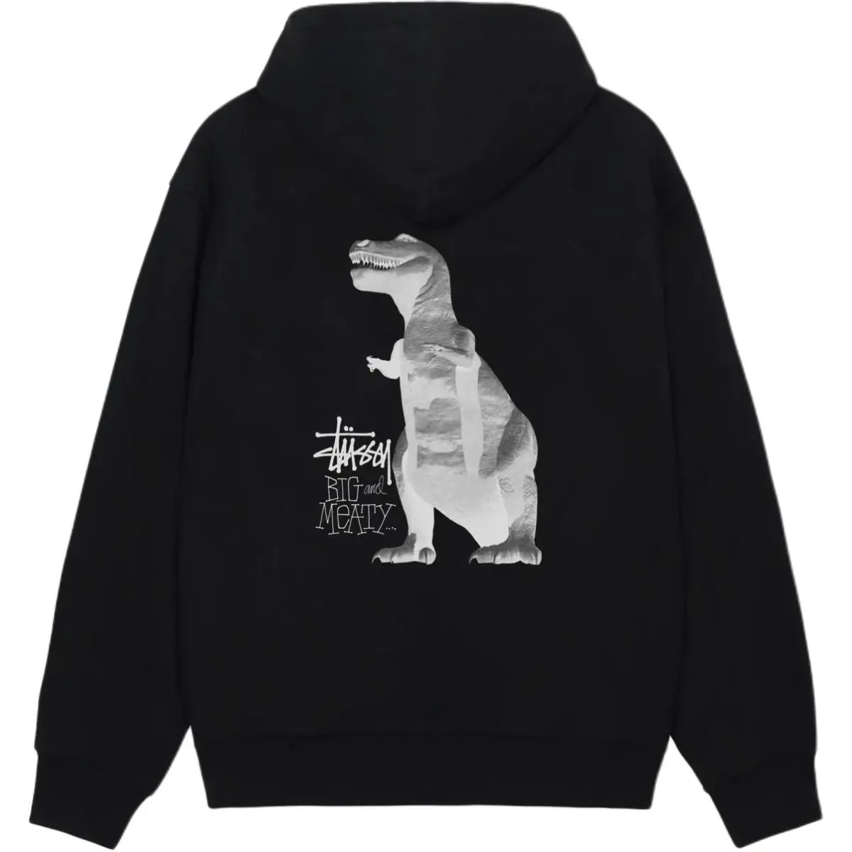 Stussy SS25 BIG & MEATY ZIP HOODIE Sweatshirt Unisex