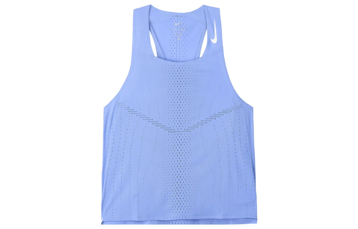 Nike Dri-FIT ADV AeroSwift Men's Racing Vest Polar/White