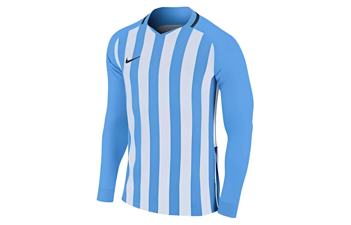 Nike T-Shirts Men's Blue Crew Neck Moderate Straight Fit