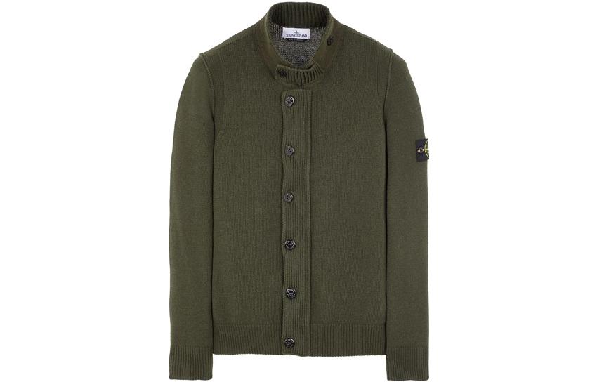 STONE ISLAND Knitwear Men's Army Green