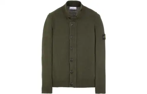 STONE ISLAND Knitwear Men's Army Green