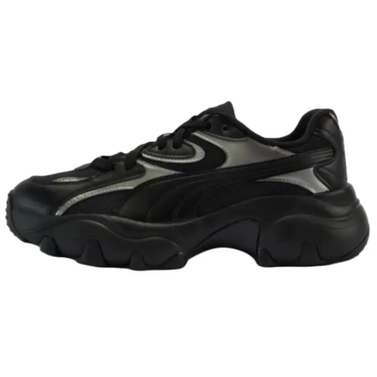 PUMA Pulsar Abrasion Resistant Abrasion Resistant Low top Casual Shoes Women's Black