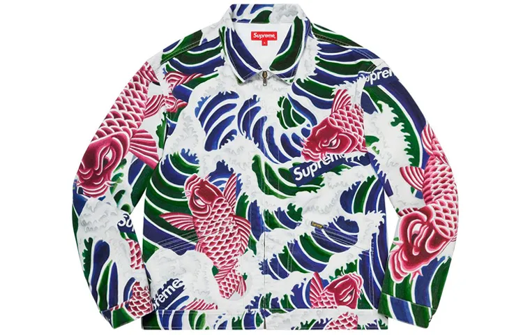 Supreme Waves Work Jacket