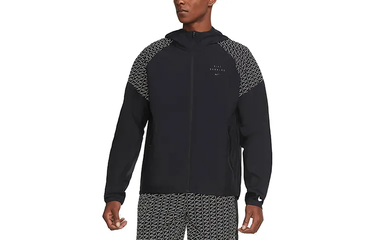 Nike Reflective Print Hooded Running Men's
