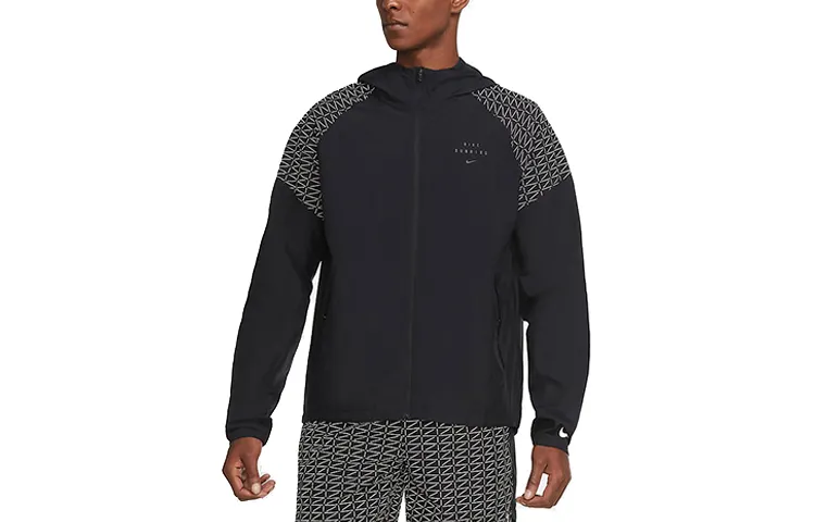 Nike Reflective Print Hooded Running Men's