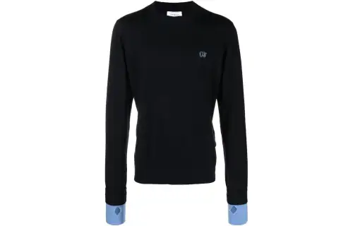 OFF-WHITE Ow crew-neck jumper