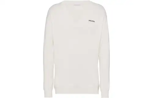 Prada V-neck cashmere jumper