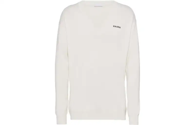 Prada V-neck cashmere jumper