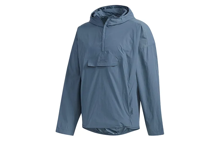 Adidas Jackets Men's Ruins Blue Hooded Moderate Other