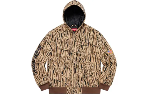 Supreme Canvas Hooded Work Jacket