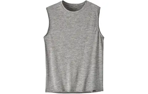 Patagonia Capilene Tank Tops Men's Crew Neck Moderate