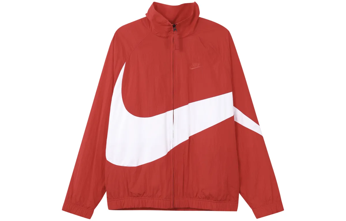 Nike Jackets Men's University Red Stand Collar Moderate Other