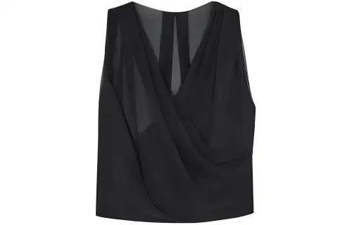 SAINT LAURENT SS24 Tank Top Men's Black