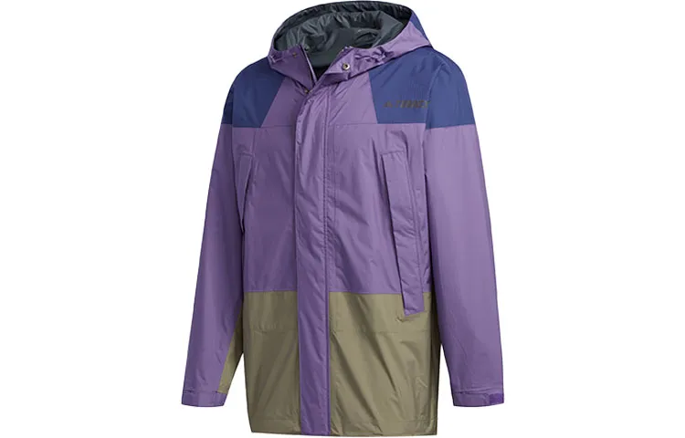 Adidas Jackets Men's Technology Purple Hooded Moderate Other