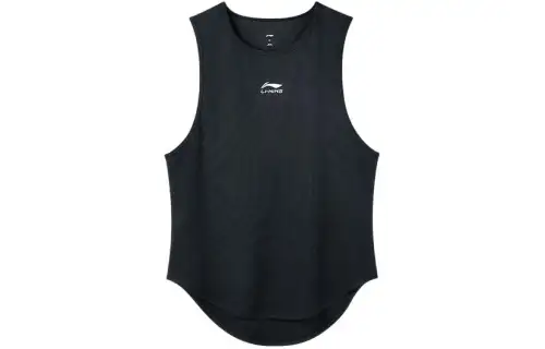Li Ning Sports Life Collection Tank Top Men's Cool And Refreshing Black