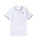 Li Ning Polo Shirt Unisex Basic White