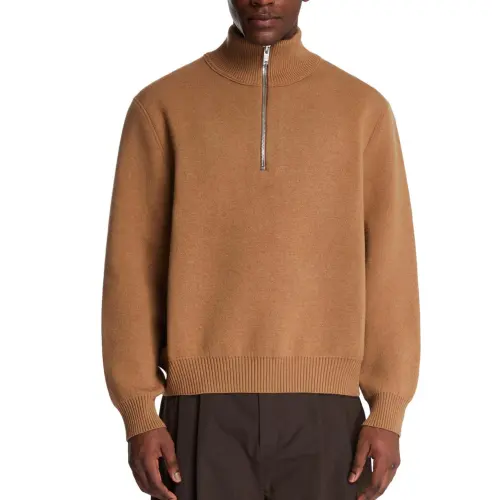 Bottega Veneta FW24 Cashmere Sweater Men's Brown