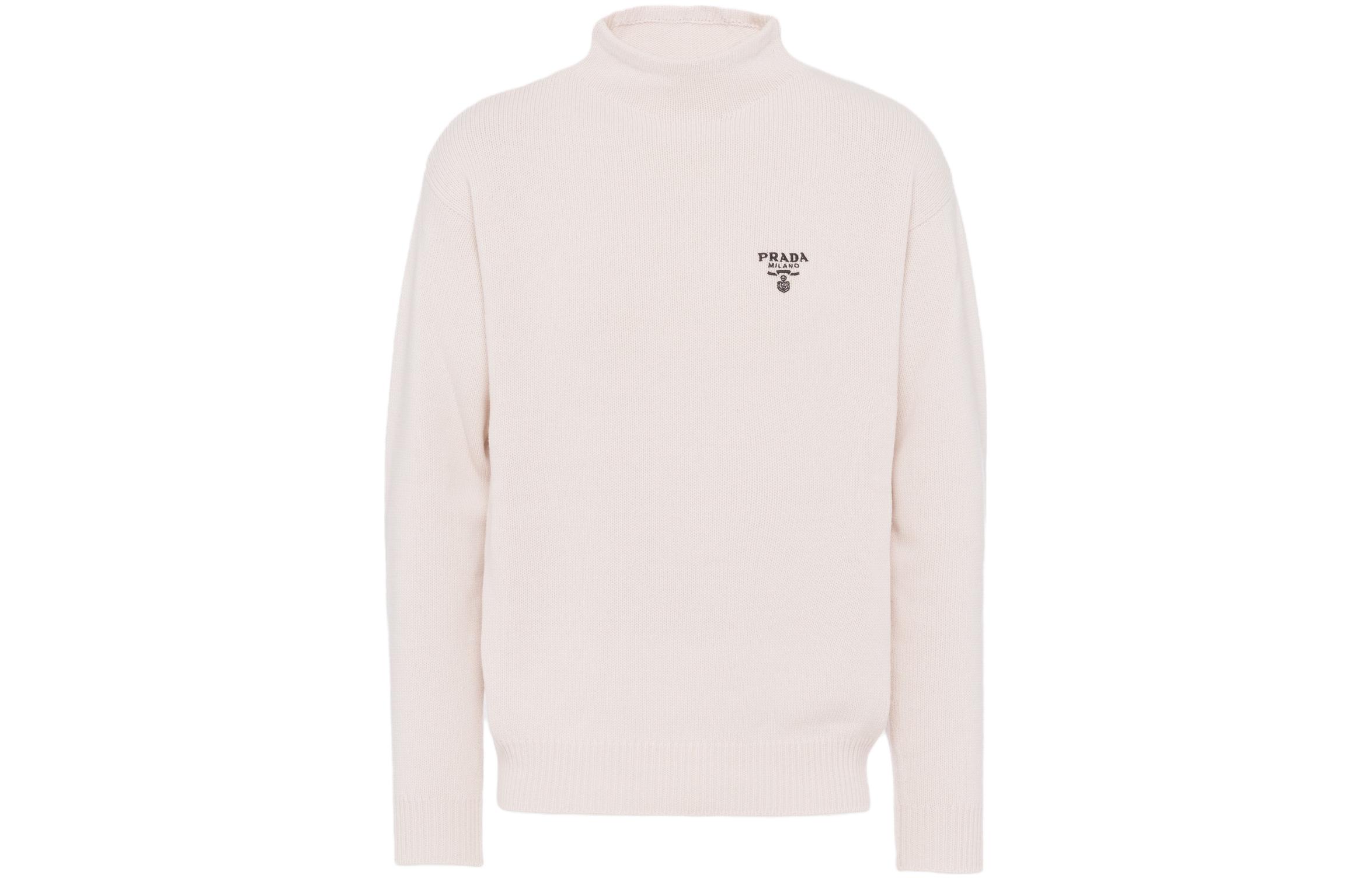 Мужской свитер Prada PRADA SS23 Logo (серый)