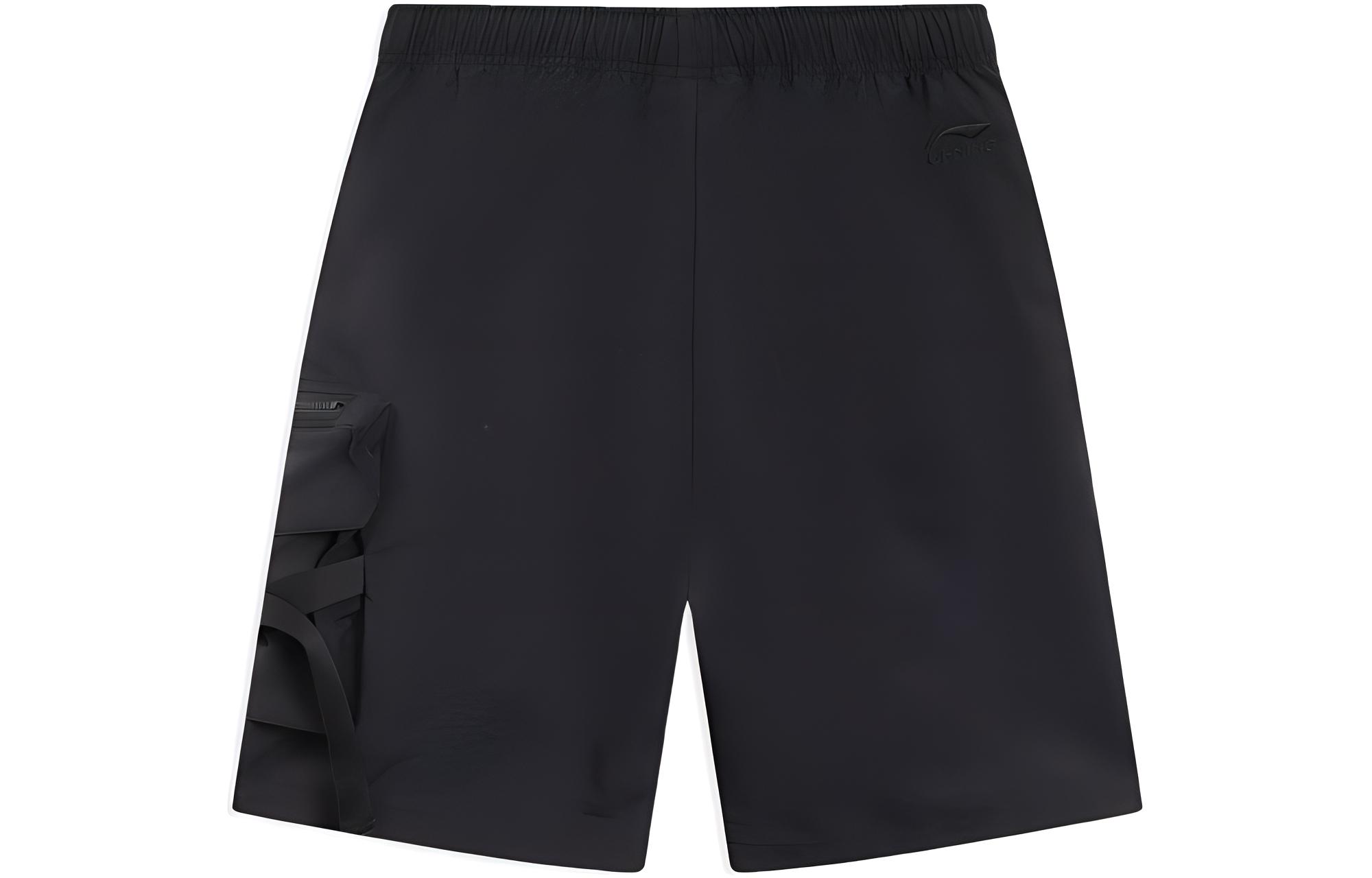 Li Ning CF Tracing Sports Shorts Men’s Black