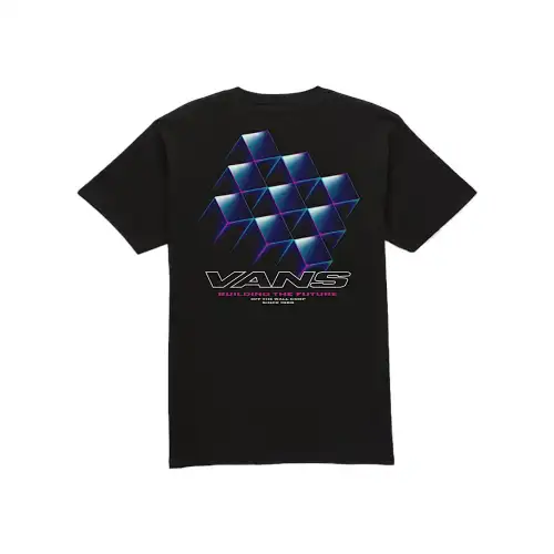 Vans Building Block T Shirt T Shirt Men's Black