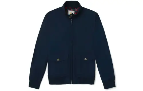 Vans BARACUTA Jacket Men's Navy Blue