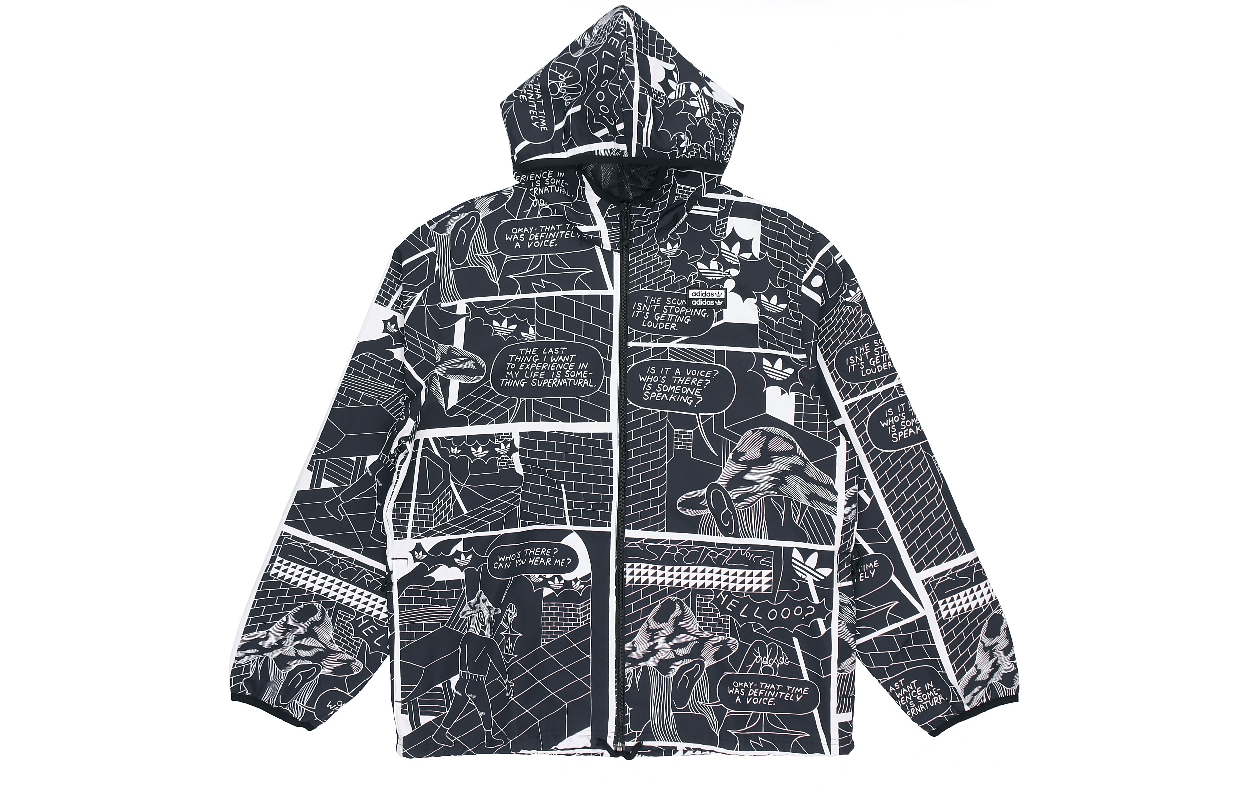 Мужская куртка adidas originals R.Y.V. (черная) — фото 1