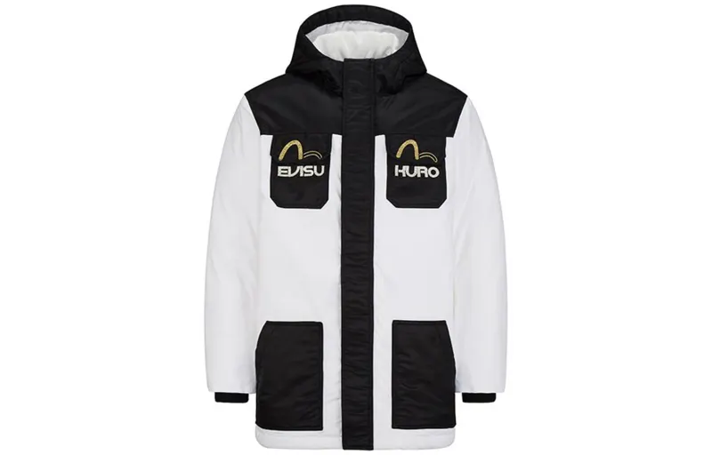 EVISU Jackets Men's Hooded Thickened Other