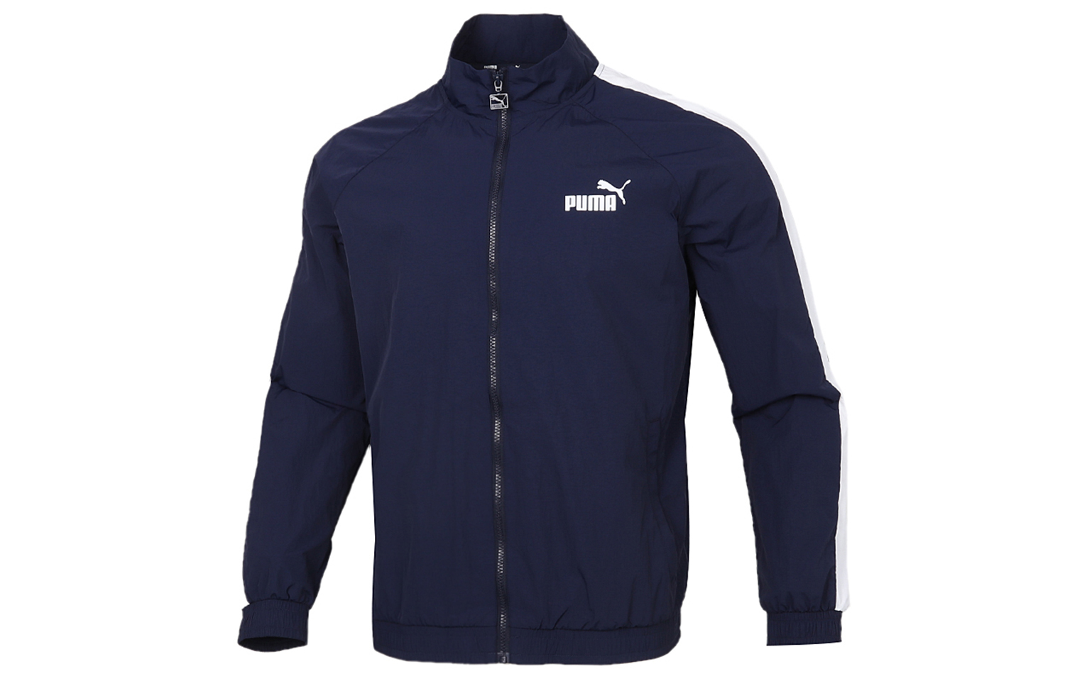 Мужская куртка PUMA Logo Jacket (черная) — фото 1