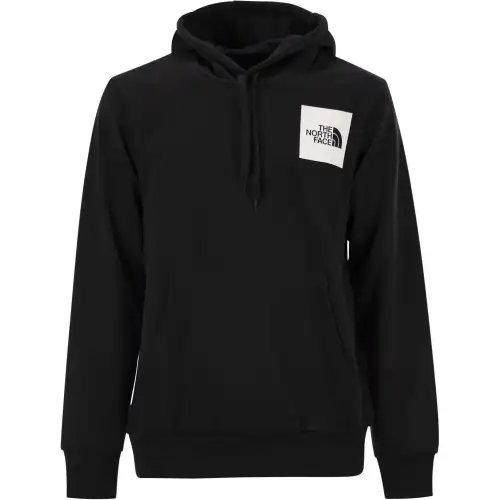The North Face Fine Logo Detailed Drawstring Hoodie
