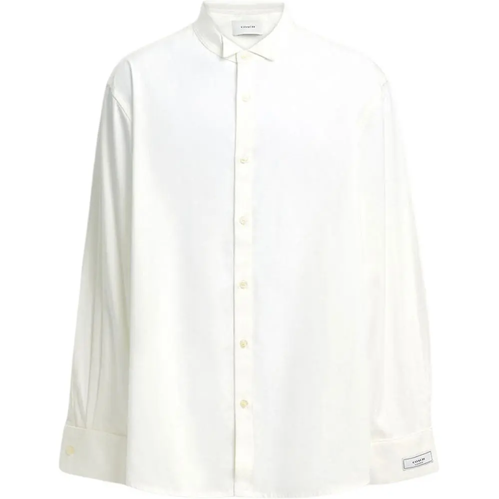 COACH Shirts Men's Ivory White Moderate