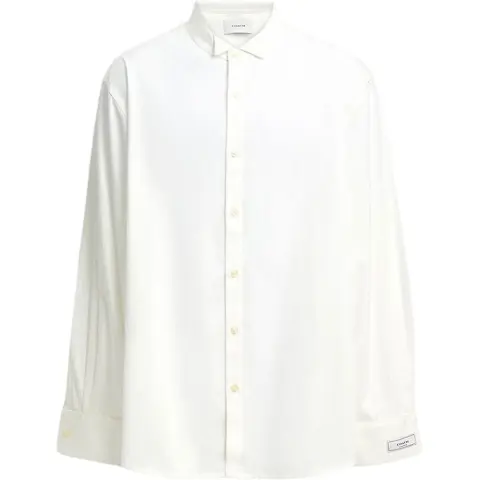 COACH Shirts Men's Ivory White Moderate