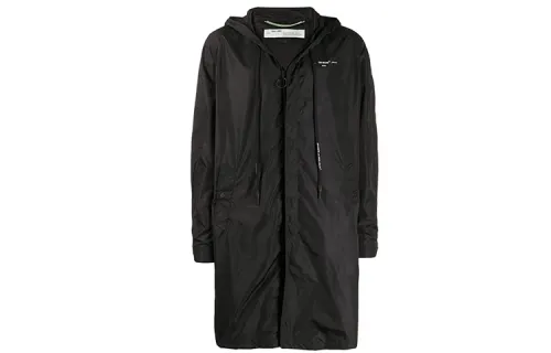 OFF WHITE Unfinished Raincoat