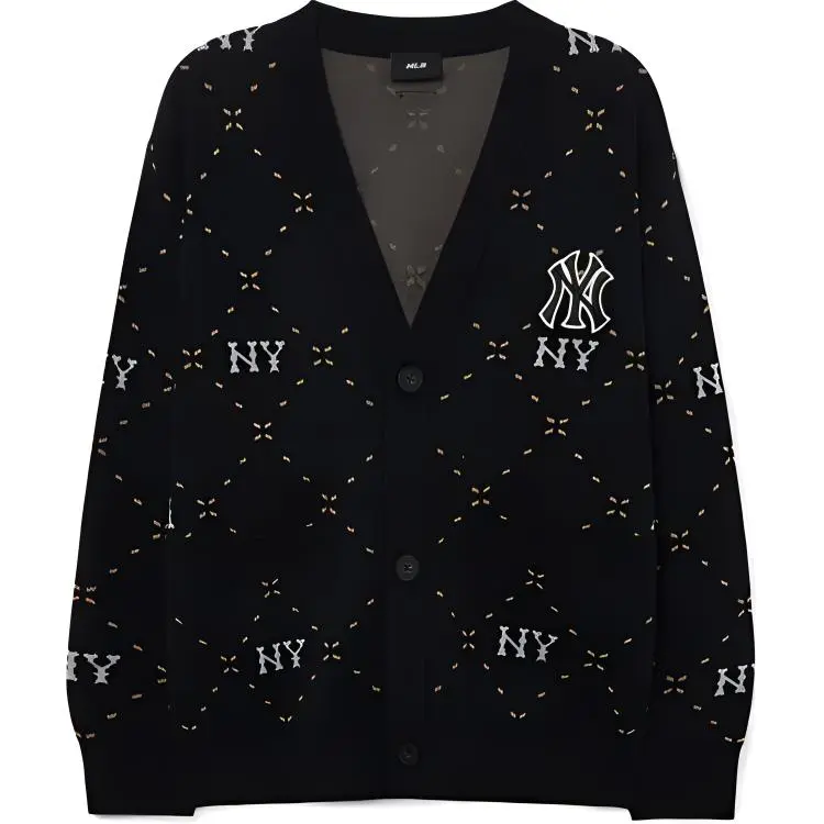 MLB Knitwear Unisex Black Crew Neck Moderate Other