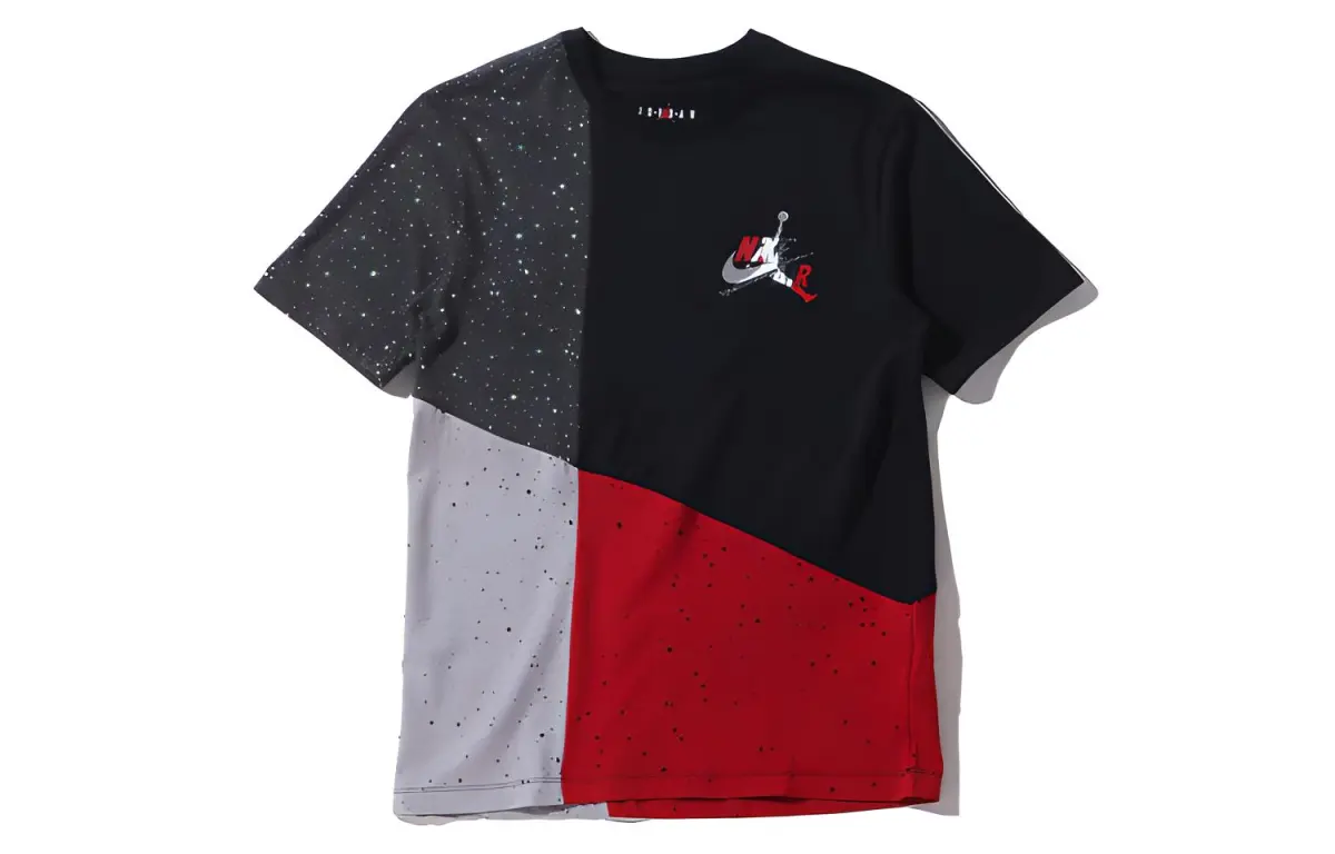 Jordan T-Shirts Men's Black Crew Neck Moderate