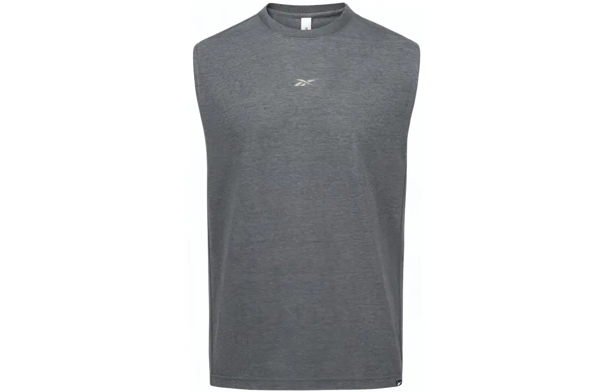 Reebok Tank Top Unisex Charcoal Black