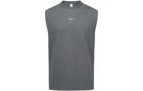 Reebok Tank Top Unisex Charcoal Black