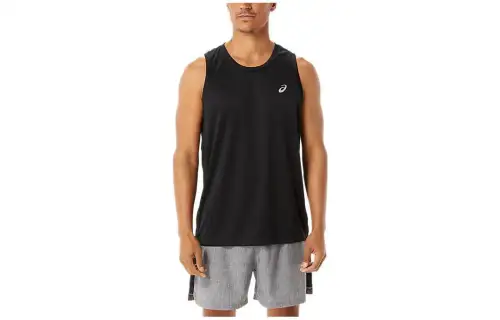 Asics READY SET Tank Top Men's Black