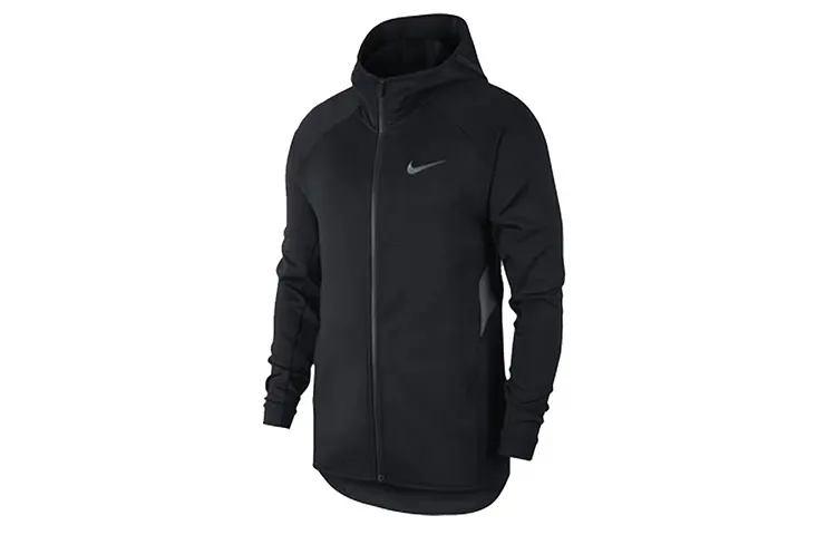 Nike Jackets Men's Black Hooded Moderate Other
