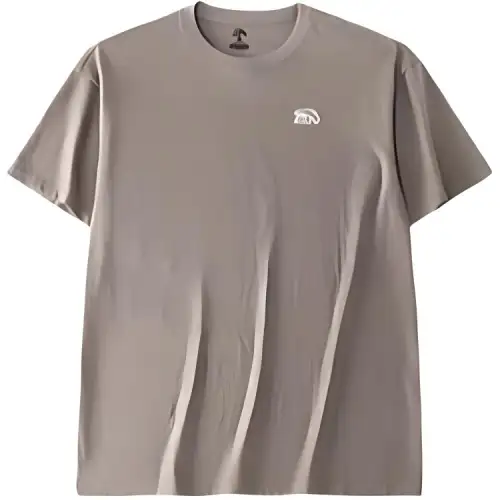 Anta Sports Life Collection T Shirt Unisex Linen Gray
