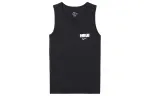 Nike Tank Tops Men's Black Crew Neck Moderate Straight Fit