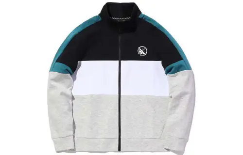 Li Ning Jackets Men's Multicolor Stand Collar Moderate Other
