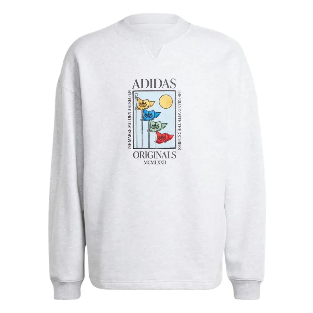Adidas Originals olympic crew long-sleeve tee