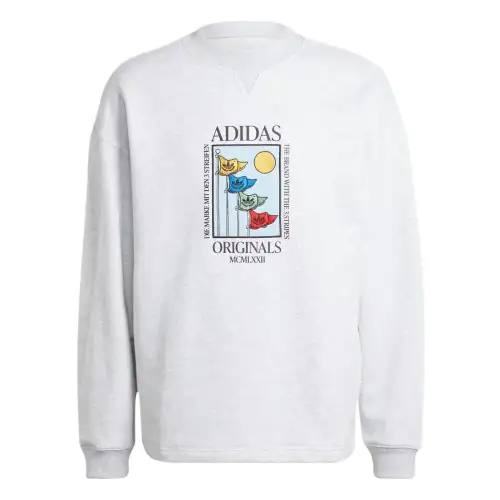 Adidas Originals olympic crew long-sleeve tee