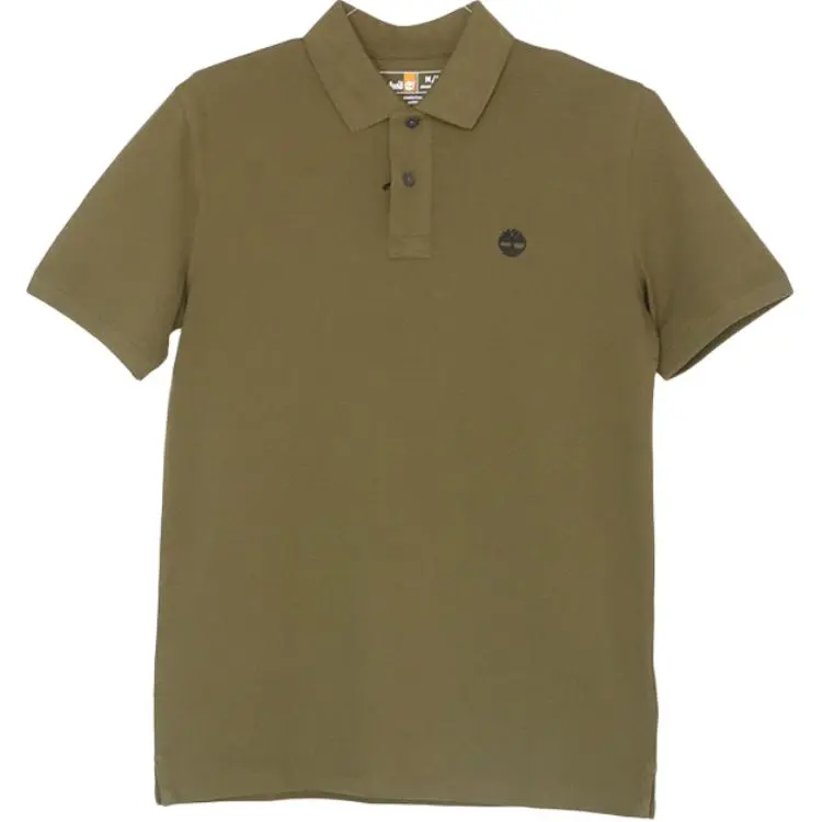 Timberland Polo Shirt Men's Dark Green