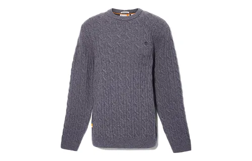 Timberland Sweaters Men's Dark Gray Crew Neck Moderate Other