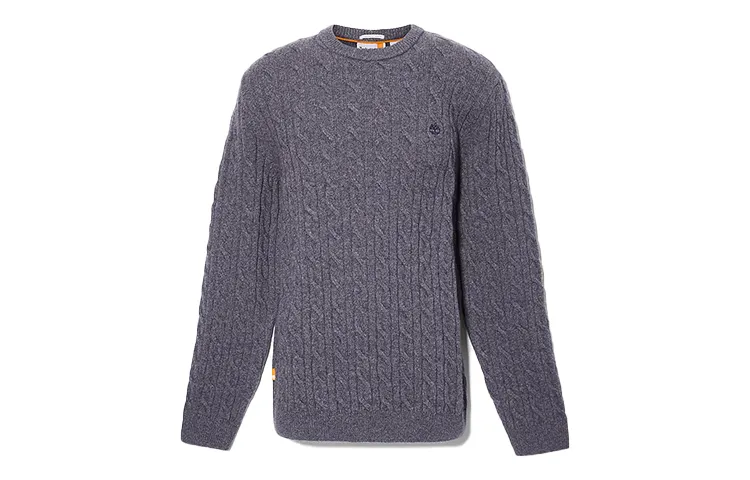 Timberland Sweaters Men's Dark Gray Crew Neck Moderate Other